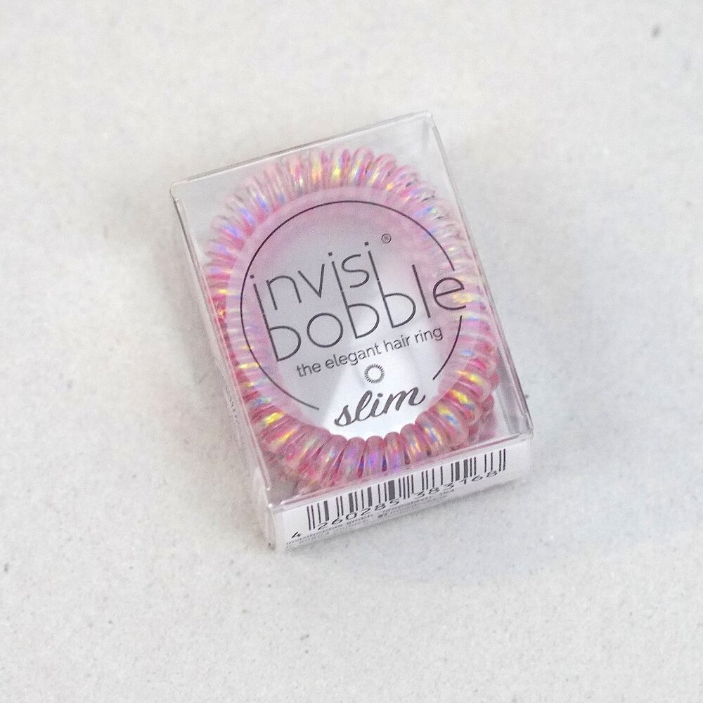 Invisibobble Slim 3-Pack Hair Ties in "Vanity Fairy"